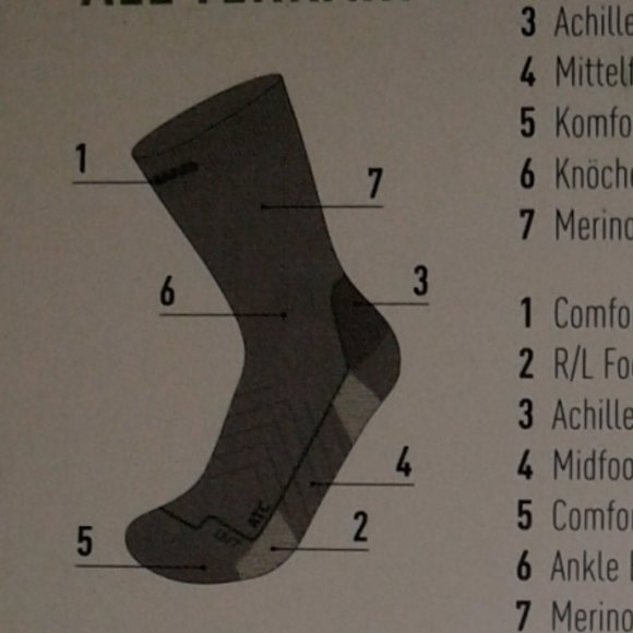 Lowa all Terrain Classic New Socks - Picture 5 of 9